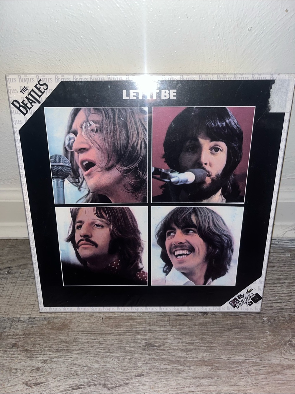 1000 pc puzzle. The Beatles Let It Be Cover - Black, Red, Blue, White